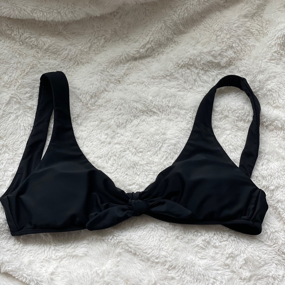 Black Bathing Suit Top - Hollister